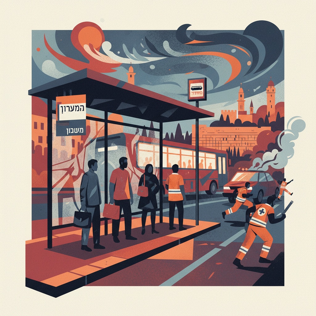 Five People Killed in a Shooting Attack at the Ramot Junction in Jerusalem